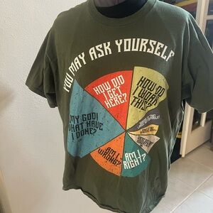 Talking heads reference T-shirt by port & company size L